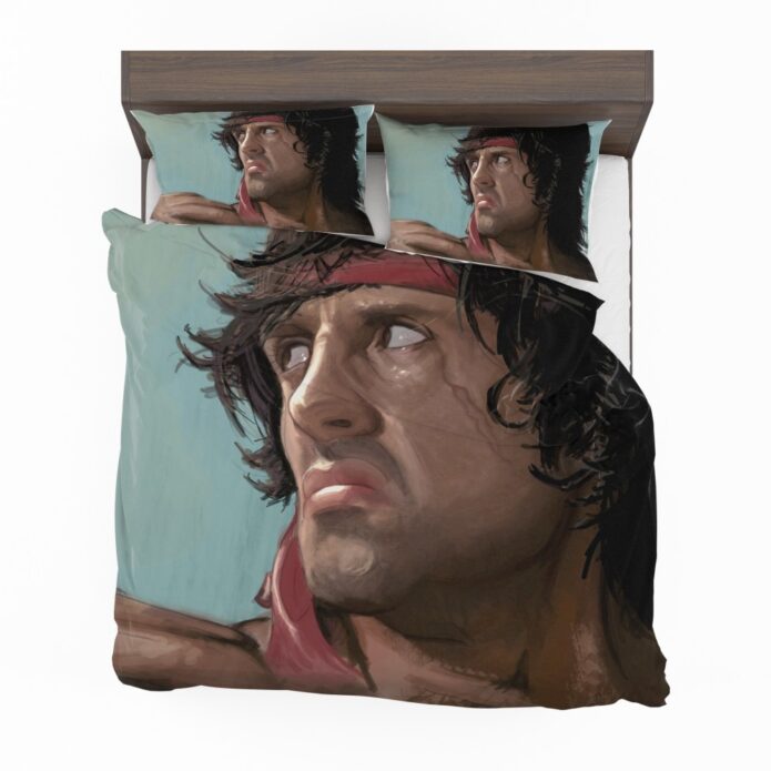 Rambo Movie Sylvester Stallone Bedding Set