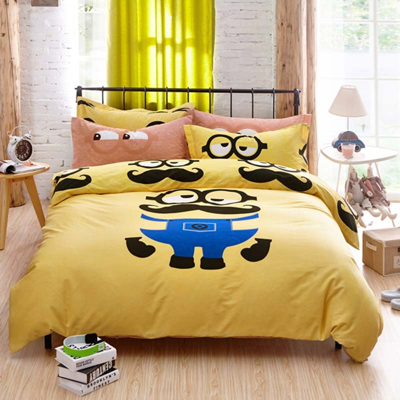 Minion Queen size bedding set | EBeddingSets