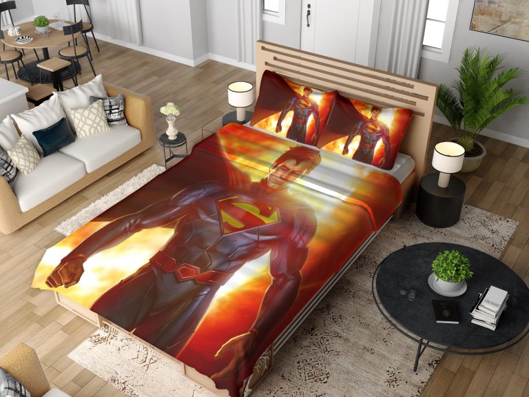 Superman Bedding Set Queen Size EBeddingSets