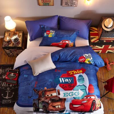 Disney Cars 3 Movie Birthday Gift Bedding Set for Kids