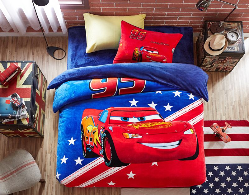 Disney Cars Film Themed Kids Bedding Set Twin Queen Size Ebeddingsets