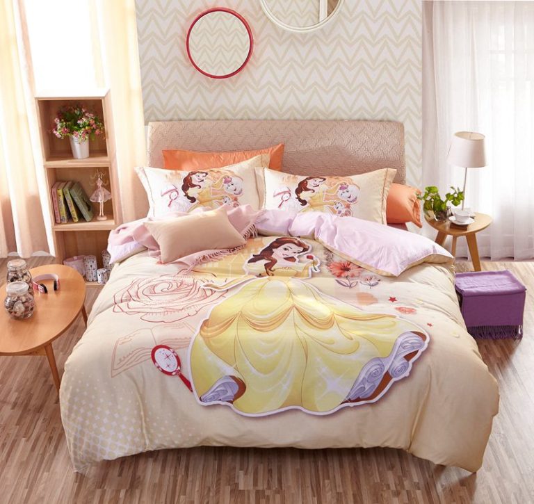 Disney Princess Belle Bedding Set For Kids Girls & Teens