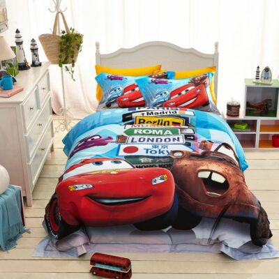 Disney cars single bedding set best sale