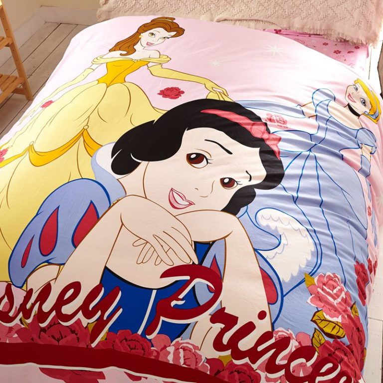 Twin Queen Size Disney Princess Bedding Set