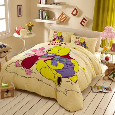 Disney Winnie the Pooh and Piglet Bedding Birthday Gift