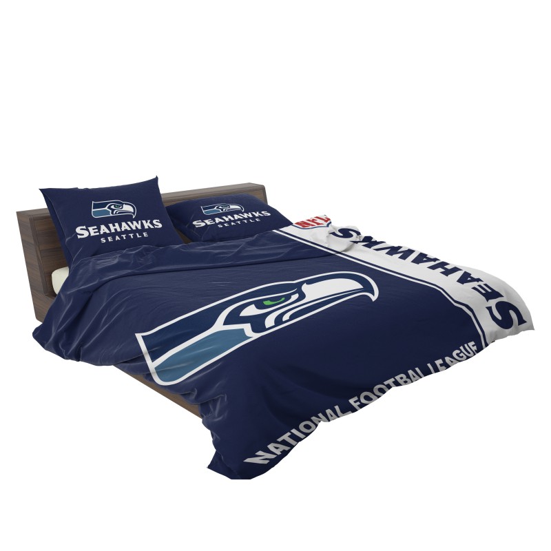 Buy Nfl Seattle Seahawks Bedding Comforter Set Up To 50 Off