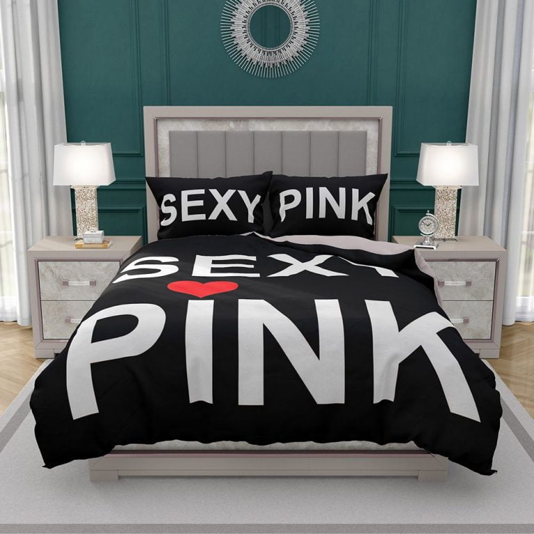 Sexy Pink Victorias Secret Bedding Set 5105