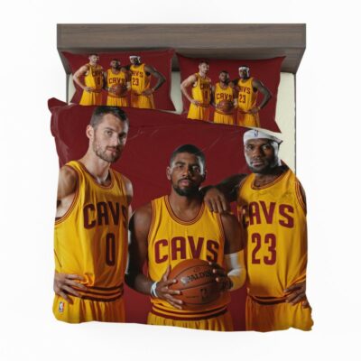 Cleveland Cavaliers Kyrie Irving Kevin Love Lebron James Bedding Sets