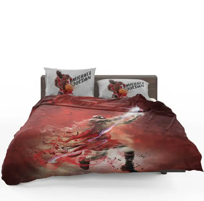 Michael Jordan Nba Basketball Bedding Set