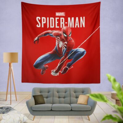 Spider Man Comics Marvel Avengers Wall Hanging Tapestry