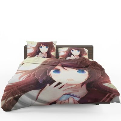 Anime Girl Blue Eyes Bedding Set 1