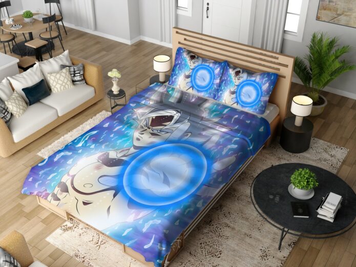 Blue Ultra Instinct Goku Teen Bedding Set