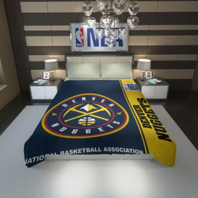 Denver Nuggets NBA Basketball Duvet Cover 1