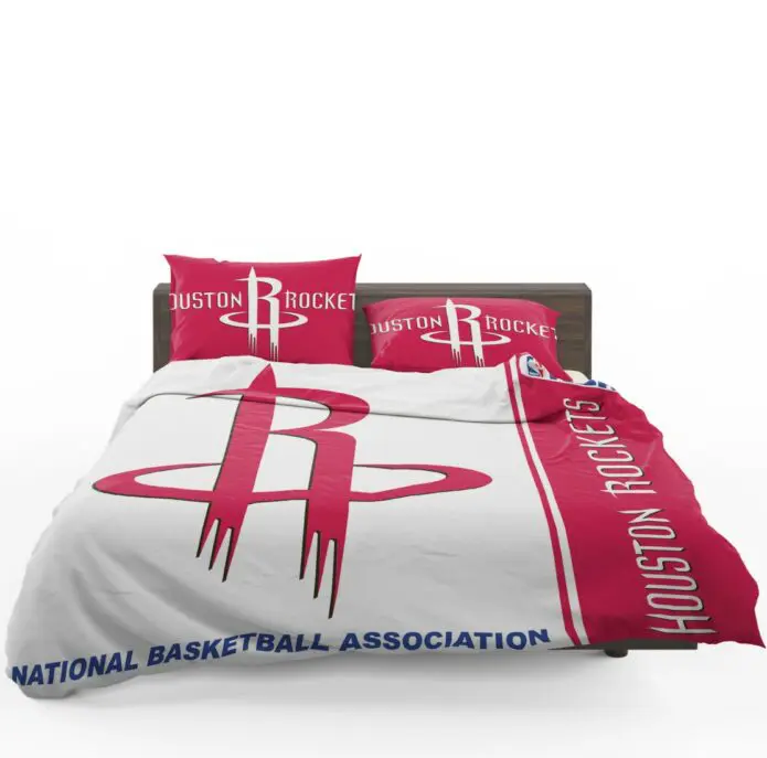 Houston Rockets Nba Basketball Bedding Set 1