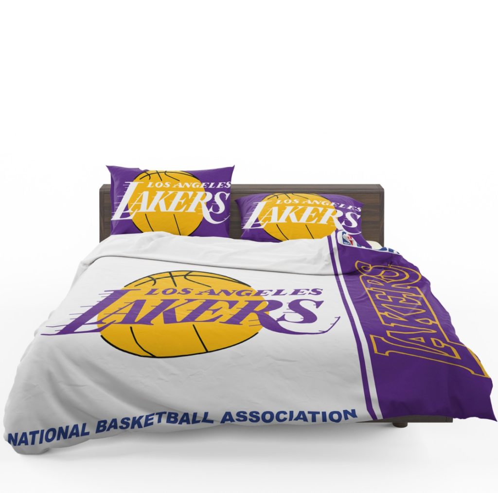 Los Angeles Lakers NBA Basketball Bedding Set - Los Angeles Lakers NBA Basketball BeDDing Set 1 1024x1012