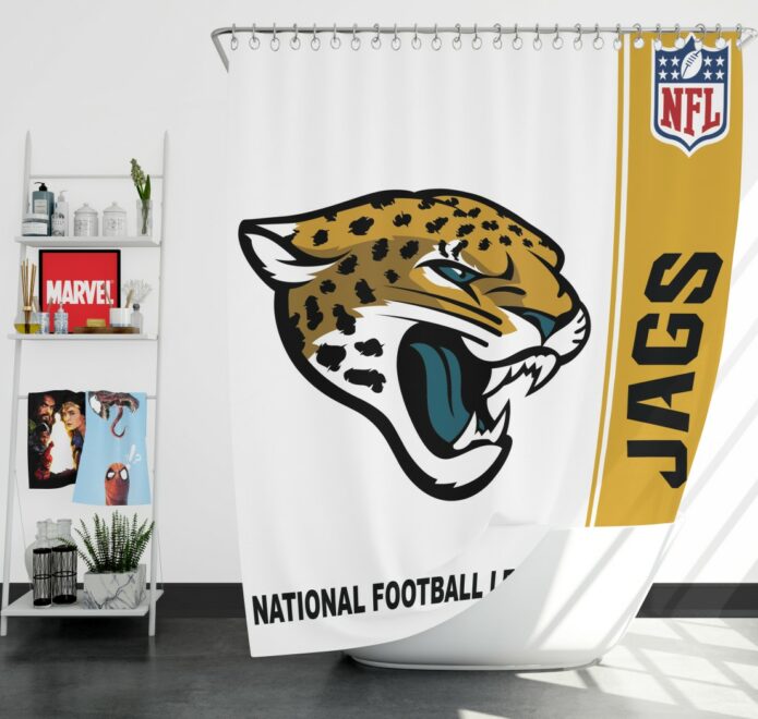 Nfl Jacksonville Jaguars Shower Curtain