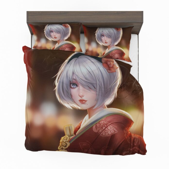 Nier Automata Japanese Costume Anime Bedding Set 5597