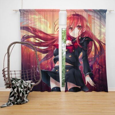 Shakugan No Shan Japanese Anime Fairy Tail Bedroom Window Curtain