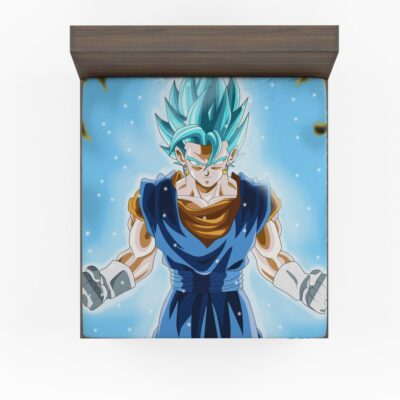 Super Saiyan Vegito Anime Boy Fitted Sheet