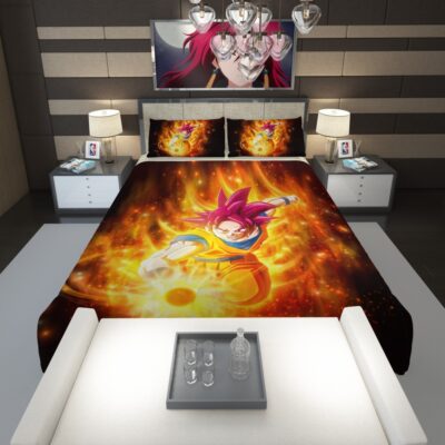 Beautiful Japanese Custom Anime Girl Comforter 1