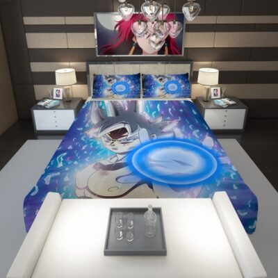 Blue Ultra Instinct Goku Teen Comforter 1