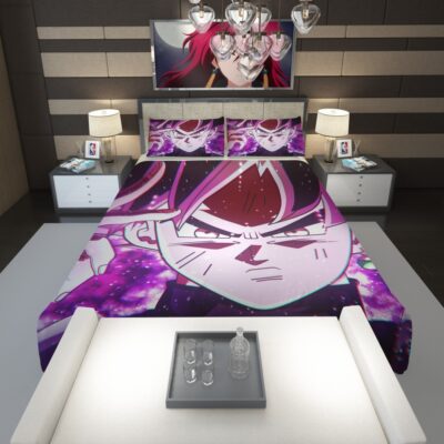 Goku Black Super Saiyan Rose Comforter 1