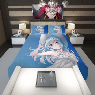 Summer Anime Girl Comforter 1