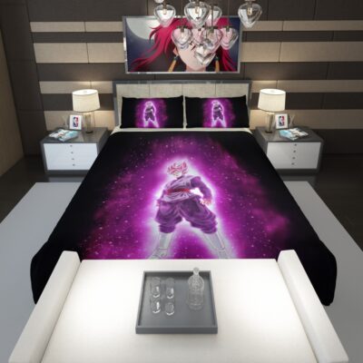 Super Saiyan Rose Goku Black Dragon Ball Super Comforter 1