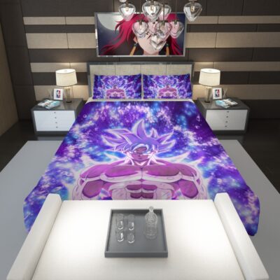 Ultra Instinct Goku Dragon Ball Super Anime Comforter 1