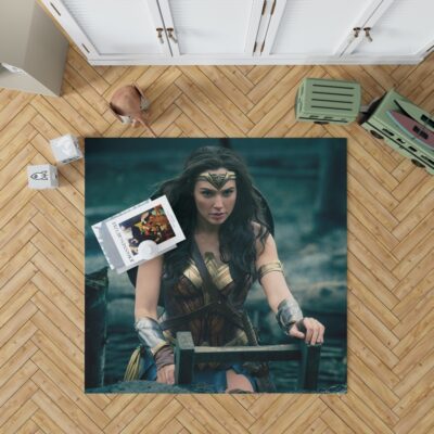 Gal Gadot Wonder Woman Bedroom Living Room Floor Carpet Rug 1