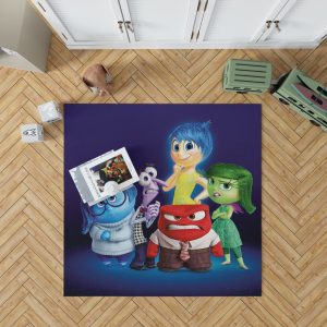 Inside Out Pixar Animation Movie Bedroom Living Room Floor Carpet Rug