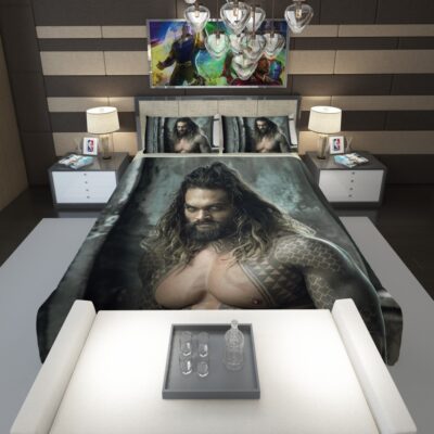 Jason Momoa Aquaman Justice League Comforter 1