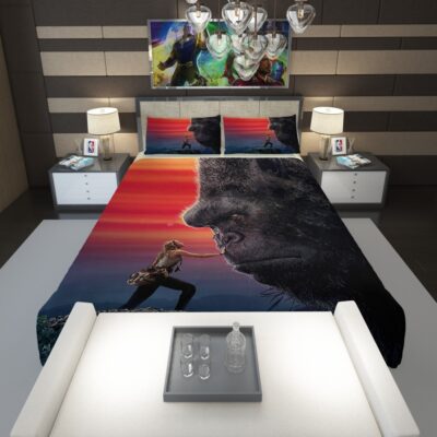 Kong Skull Island Brie Larson Comforter 1