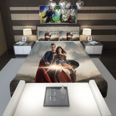 Superman And Wonder Woman Comforter 1