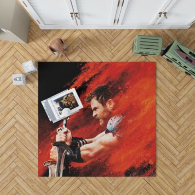 Thor Ragnarok Thor Chris Hemsworth Bedroom Living Room Floor Carpet Rug 1