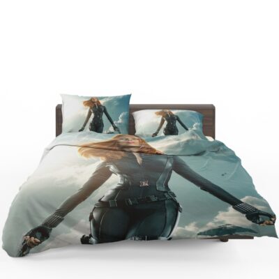 Captain America The Winter Soldier Movie Avengers Black Widow Scarlett Johansson Bedding Set 1