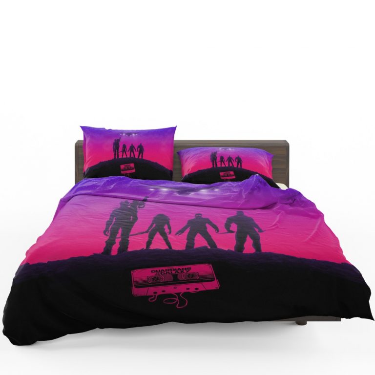 Guardians Of The Galaxy Movie Guardians Of The Galaxy Bedding Set