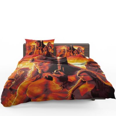 Hellboy 2019 Movie Milla Jovovich David Harbour Ian McShane Bedding Set 1