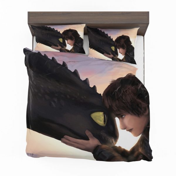 How To Train Your Dragon Movie Hiccup Toothless Bedding Set | EBeddingSets