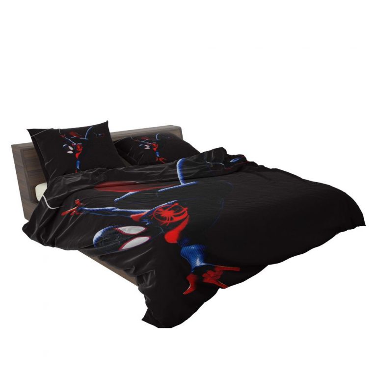 MCU Spider-Man Into The Spider-Verse Movie Miles Morales Bedding Set