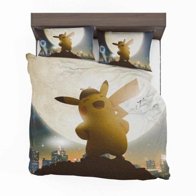 Pokémon Detective Pikachu Movie Pikachu Bedding Set