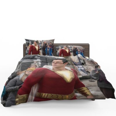 Shazam Movie Zachary Levi Jack Dylan Grazer Bedding Set 1