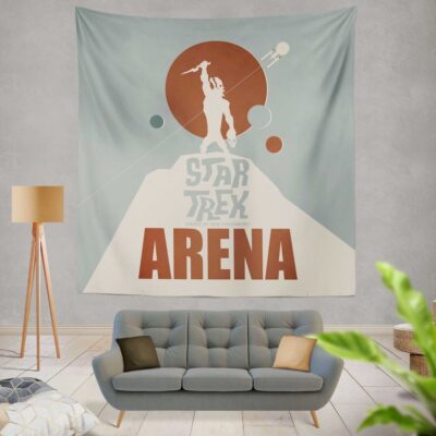 Star Trek The Original Series Arena Episode TV Show Wall Hanging Tapestry