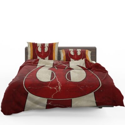 Star Wars Rebel Alliance Helm Movie Logo Bedding Set 1