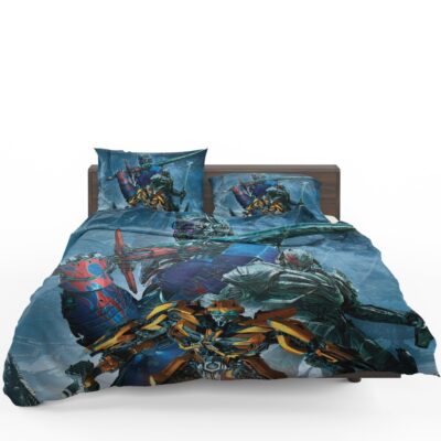 Transformers The Last Knight Movie Bumblebee Megatron Optimus Prime Bedding Set 1