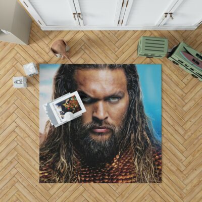 Aquaman Movie Jason Momoa Bedroom Living Room Floor Carpet Rug 1