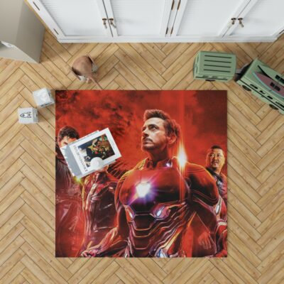 Avengers Infinity War Spider-Man Iron Man Doctor Strange Wong Bedroom Living Room Floor Carpet Rug 1