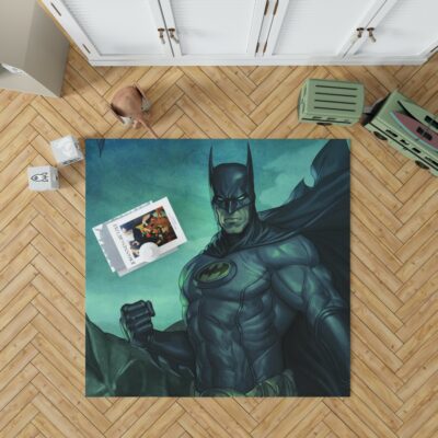 Batman Movie DC Comics Gothem City Bedroom Living Room Floor Carpet Rug 1