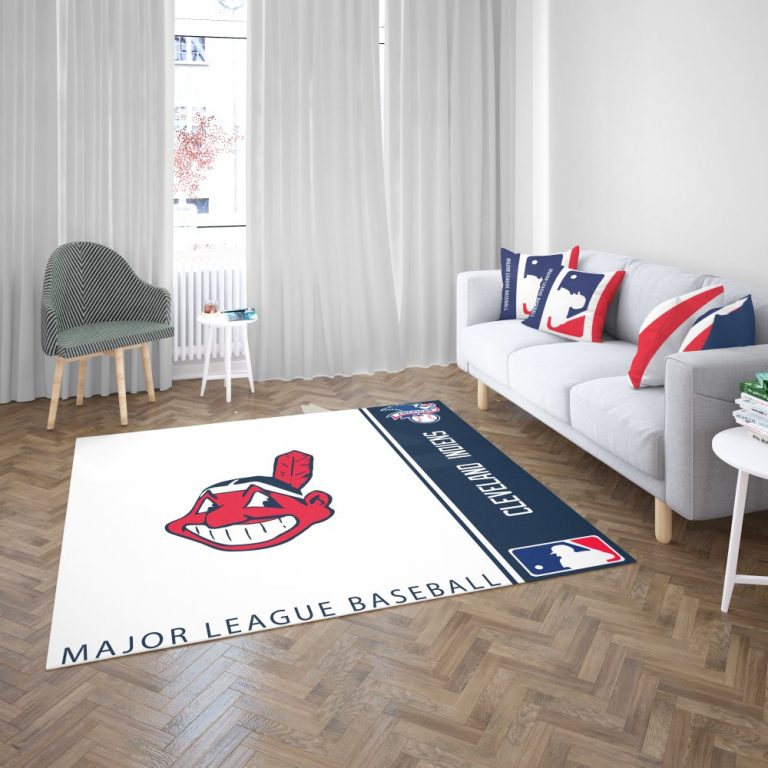 Cleveland Indians MLB Baseball American League Floor Carpet Rug Mat