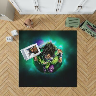 Dragon Ball Super Broly Movie Bedroom Living Room Floor Carpet Rug 1